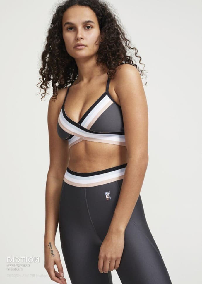 YA-07 Wrap Band Bra Set