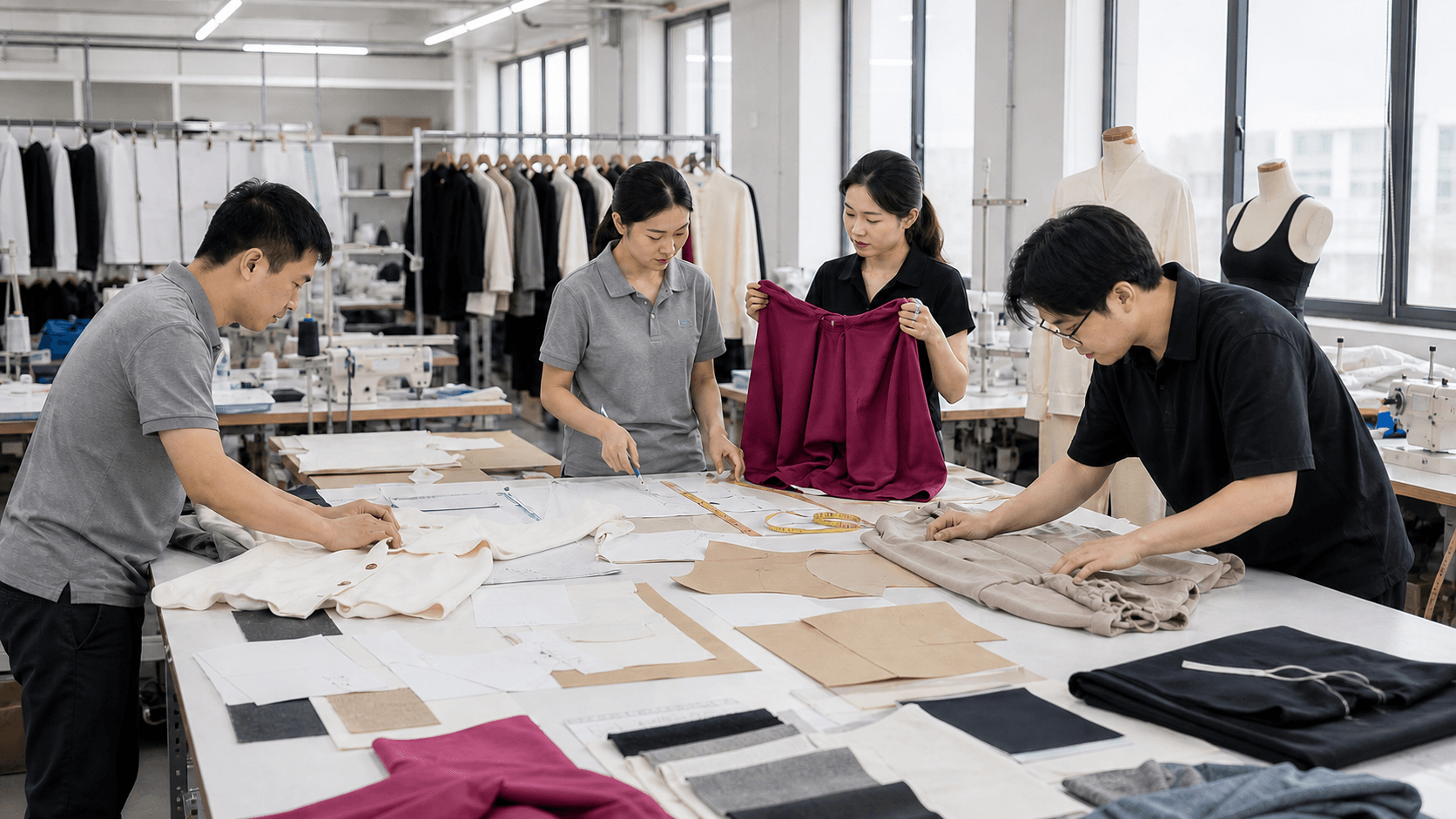 Sample and pattern discussion