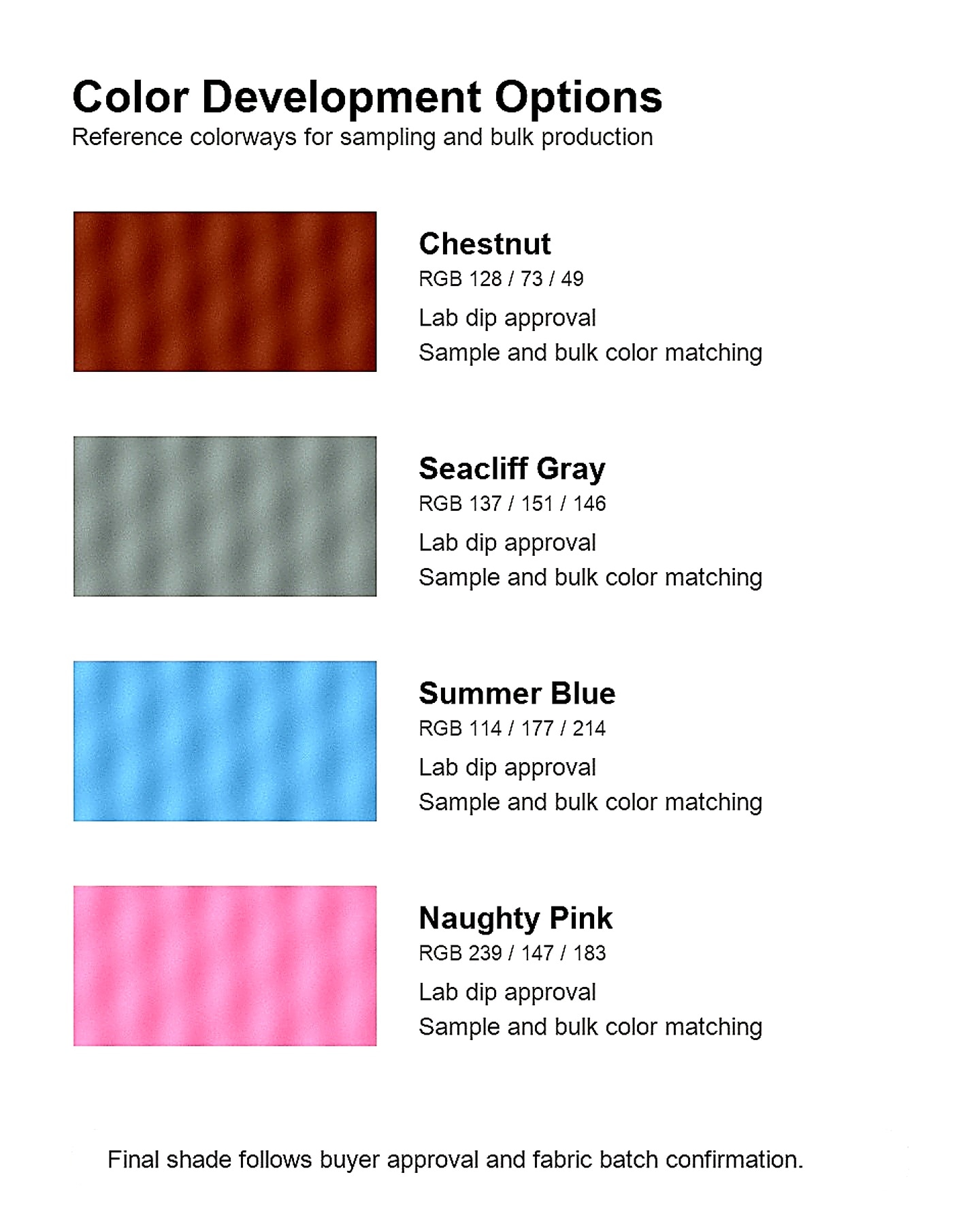 Yoga activewear color options for custom collection planning