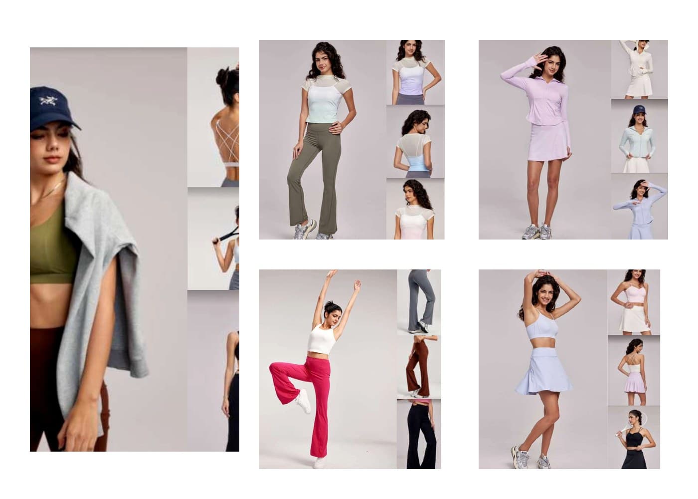 InPACE Sports custom activewear product catalog overview