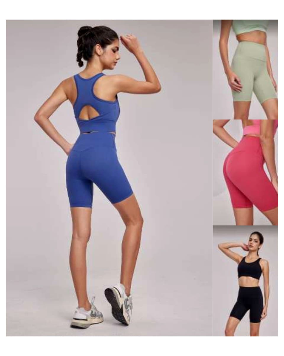DWS115091 High-Waist Sculpt Biker Short