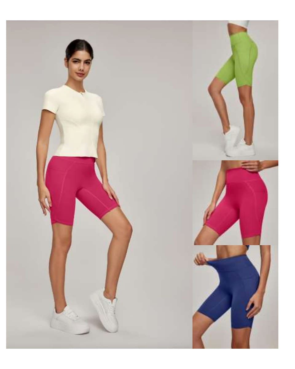 DWS115114 Long-Pocket Curved-Hem Short