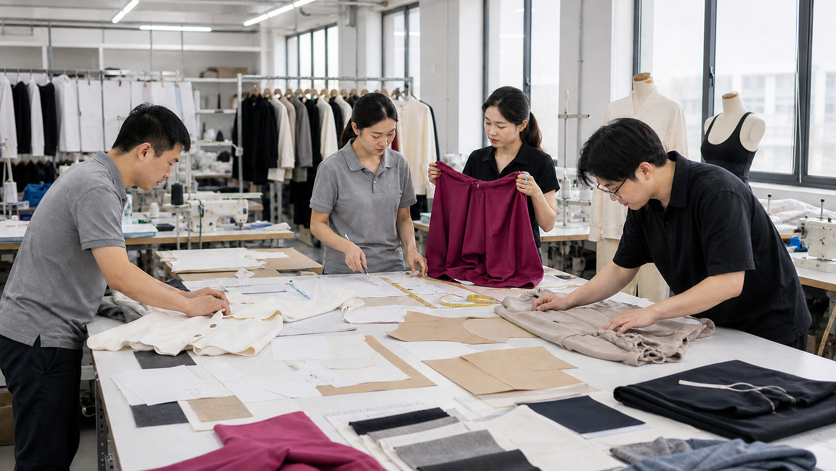Sample and pattern discussion