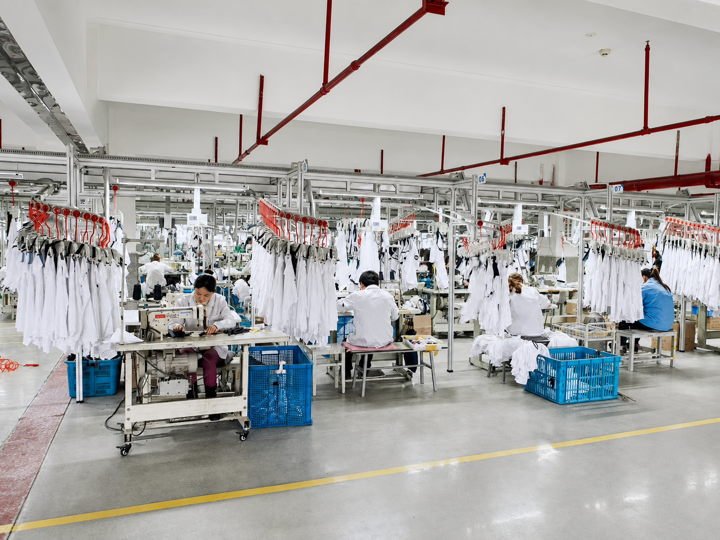 Sewing and production coordination