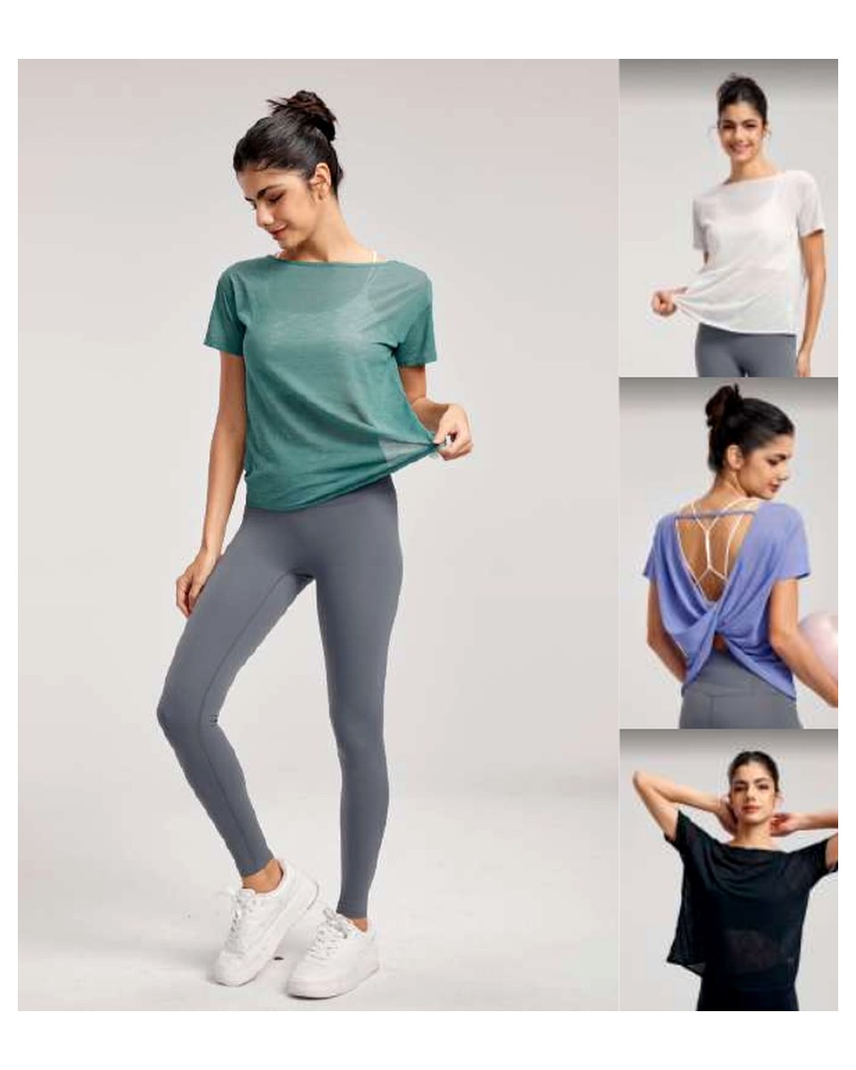 DWA115013 Drop-Shoulder Lightweight Cover Top