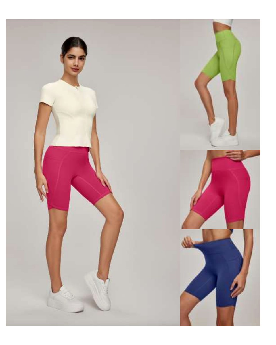DWS115114 Long-Pocket Curved-Hem Short